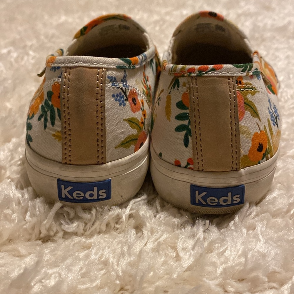 Women Keds Rifle Paper Co. x Double Decker 'Lively Floral' WF62681 - Picture 3 of 8